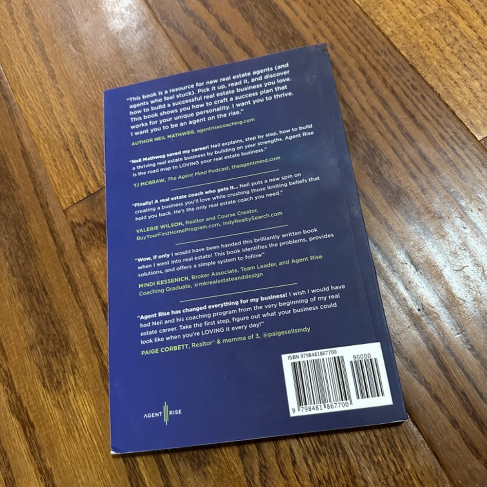 Agent Rise Real Estate Book Neil Mathweg - Picture 2 of 2